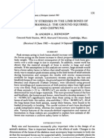 Locomotory Stresses in The Limb Bones of Two Small Mammals: The Ground Squirrel and Chipmunk