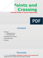 Railway Engineering - Points and Crossing