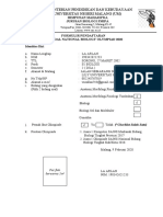 FORMULIR PENDAFTARAN Tim Soal - BO20 - La Arlan