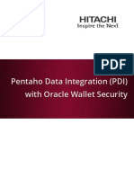 PDI With Oracle Wallet Security