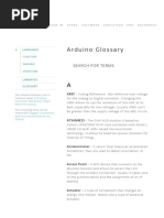 Arduino Glossary