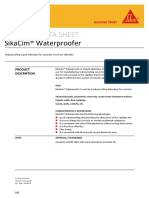 SikaCim Waterproofer PDF