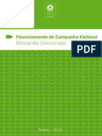 Financiamento de Campanha Eleitoral: Bibliografia Selecionada