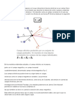 Campo Eléctrico-Intencidad de Campo Electrico-Linea de Fuerza - Cargas en Un Campo Electrico