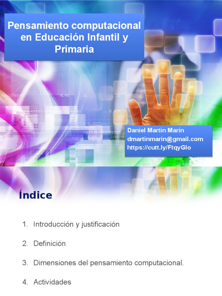 Pensamiento Computacional Infantil | PDF | Ciencias de la Computación ...