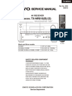 Hfe Onkyo TX-nr818 Service en