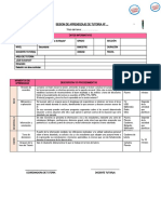 Esquema Desesion de Tutoria