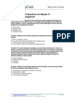 Self Assessment 11 Risk PDF