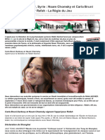 Miller 20110927 - Laregledujeu - Org - Noam Chomsky Et Carla Bruni Signent L - Appel Pour Rafah