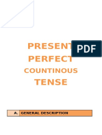 Present Perfect Continuous Tense Explained