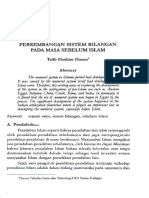 Talib Hashim Hasan Perkembangan Sistem Bilangan Pada Masa Sebelum Islam PDF