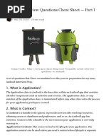 Android Interview Questions Cheat Sheet 