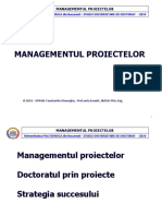 MANAGEMENTUL PROIECTELOR-1-STUD UNIV DOCT-UPB-prof - univOPRAN Constantin-19nov19 PDF