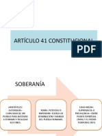 2 - Articulo 41 Constitucional