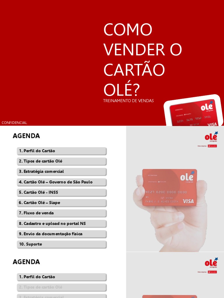 Olé Brasil Publicidade e Marketing – Cartão Caruana