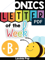 Letter of The Week B PDF