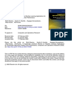 A8-2020-LR - A Systematic Literature Review On Machine Learning Applications For Sustainable Agriculture Supply Chain Performance PDF