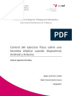 PEIRÓ - Control Del Ejercicio Físico Sobre Una Bicicleta Elíptica Usando Dispositivos Android y A PDF