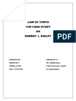 Garrat v. Dailey Case Study