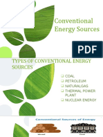 conventional energy