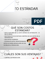 Costo Estandar Unidad 6