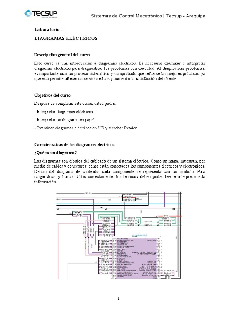 Texto - Lectura de Planos Caterpillar | PDF | Motor eléctrico | Relé