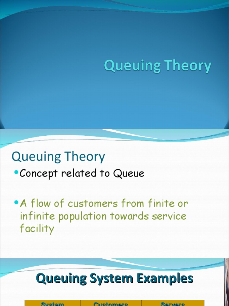 Queuing System Examples