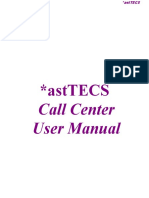 astTECS Call Center Agent Login User Manual PDF