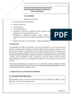 Guía #3. Argumentación y Piensamiento Critico.