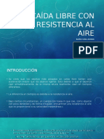 Caída Libre Con Resistencia Al Aire