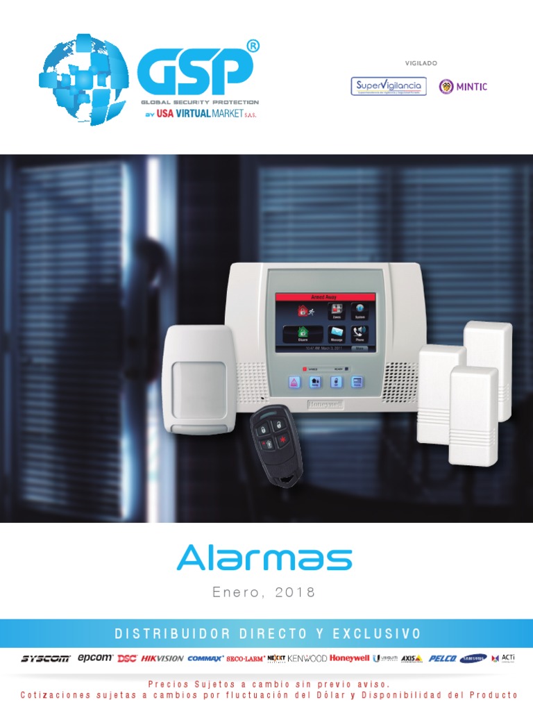 Precios de Alarmas y Equipos de Seguridad | PDF | Herramientas ...