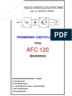 Afc120 PL Manual PDF