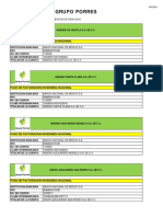 Cuentas para COMPLEMENTO DE PAGO Grupo Porres 2018