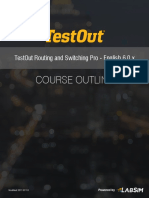 Outline Testout Routingswitchingpro Enus 6 - 0 - X