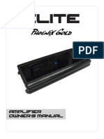 Elite Amplifier Manual