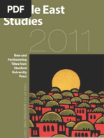 Download Middle East Studies 2011 by Stanford University Press SN45294250 doc pdf