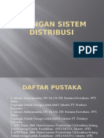 Jaringan Sistem Distribusi