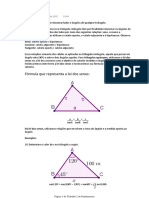 Resumos de Trigonometria