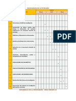 Cronograma y Etapas de Una Investigación