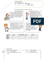 Colegio Imaculada Conceição English Class Focuses on Present Continuous Tense