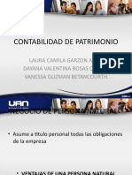 Contabilidad de Patrimonio