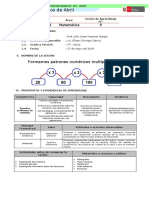 4°- III Unidad - 9 Sesión de Aprendizaje - Matemática.docx