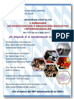 Memorias 2017 II Jornadas de Investigación e Innovación Educativa. I Internacionales PDF