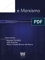 CARVALHO, M. ANTUNES, J. MOURA, M. - Marx e Marxismo - ANPOF (2015) PDF