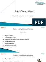 Optique Géométrique - Chapitre 1 PDF