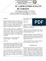 Informe de Laboratorio-Ensayo de Torsión