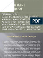 Daulah Bani Fathimiyah