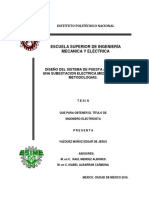 DISEÑO DEL SISTEMA DE PUESTA A TIERRA DE UNA SUBESTACION ELECTRICA MEDIANTE DOS METODOLOGIAS.pdf
