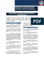 Reglamento Interno (Esc. de Hotelería, Turismo y Gastronomía) 2016 PDF