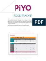 Food Tracker PDF